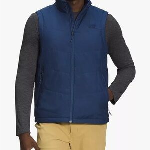 The North Face Junction Insulated Men's Vest Jacket (Shady Blue)